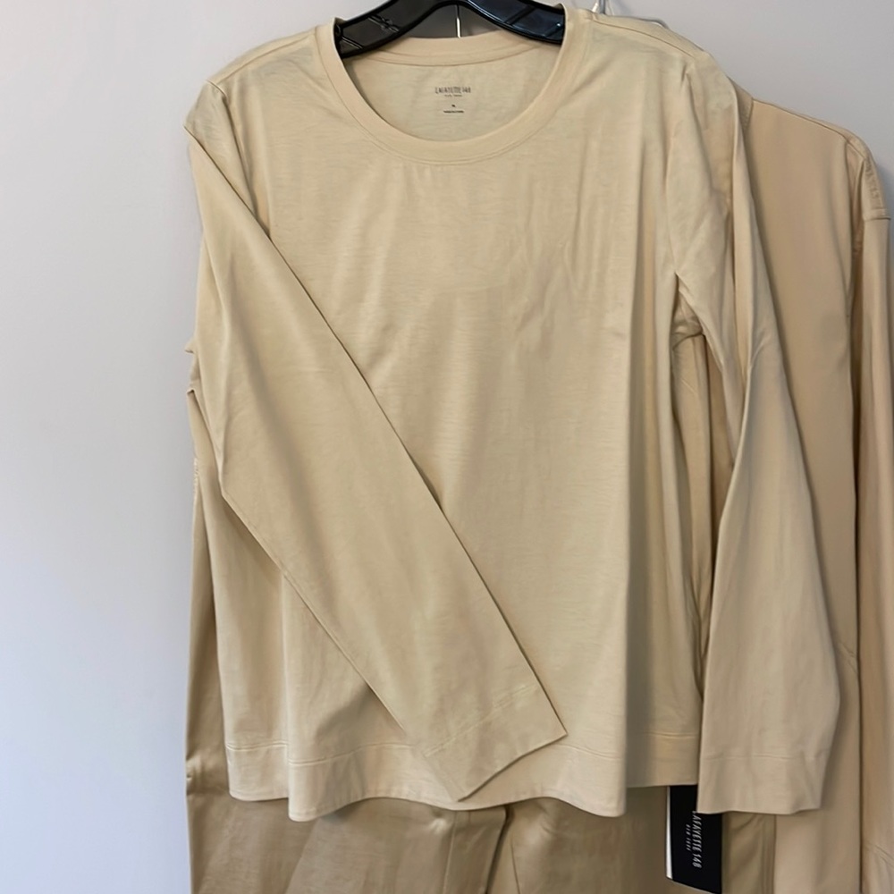 Beautiful long sleeve top 100% cotton